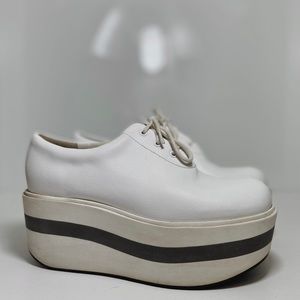 ♡ The Jil Sanders Navy Platform Shoes ♡